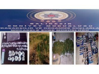 Balıkesir’de Geniş Çaplı Uyuşturucu Operasyonları Yapıldı