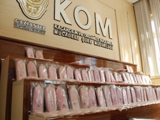 Gaziantep’te Toprağa Gömülü 29 Kilo Eroin Ele Geçirildi