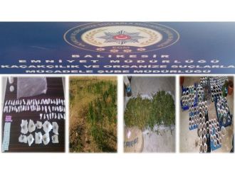 Balıkesir’de Uyuşturucu Operasyonu