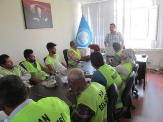 Han Belediyesi Personeline İş Güvenliği Eğitimi