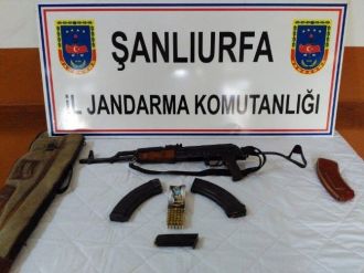 Şanlıurfa’da Kaçak Silah Operasyonu