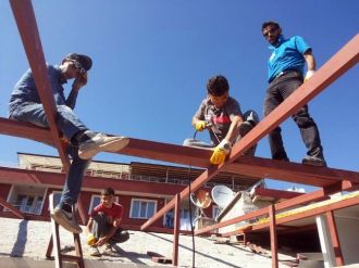 Yozgat’ta Aşırı Sıcaklar Açık Havada Çalışan İşçilerin Çalışmasını Zorlaştırıyor