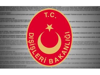 Dışişleri O Saldırıyı Kınadı