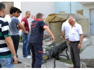 Fırında Çıkan Yangın İtfaiyeyi Alarma Geçirdi