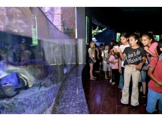 Muratpaşa’da Ermenekli Öğrenciler Akvaryumla Buluştu