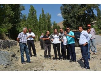 Biçer Mahallesinde Çalışmalar Tamamlanıyor