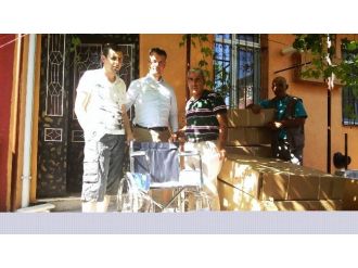 Hayırsever Vatandaştan 10 Adet Tekerlekli Sandalye