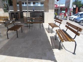 Antalya Büyükşehir Belediyesinden Camilere Tente Ve Bank