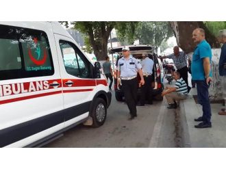 Otomobil Motosiklete Çarptı: 1 Yaralı