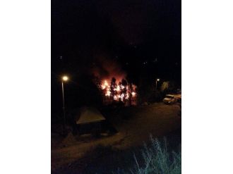 Köy İlkokulunda Yangın