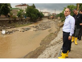 Bakan Kılıç Sel Bölgesinde!