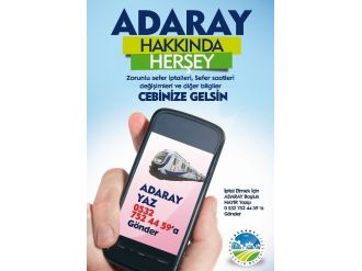 “Adaray Hakkında Her Şey” Uygulaması Kayıtları Başladı