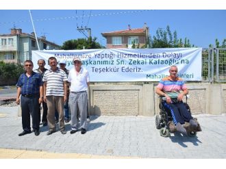 Başkan Kafaoğlu’na Hizmet Teşekkürü