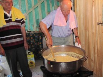 45 Yıldır Düğünlerde İrmik Helvası Yapıyor