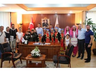 Çerkezköy Kent Konseyi Halk Oyunları Ekibi Yurda Döndü