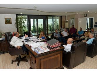 Muhtarlardan Başkan Arslan’a Ziyaret