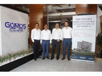 Gümüş Plaza Metro’da Anahtar Teslim Töreni
