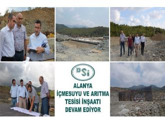 Dsi’den Alanya’ya 47 Milyon 300 Bin Metre Küp İçme Ve Kullanma Suyu