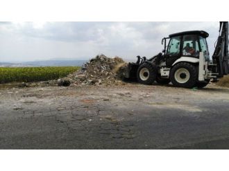 Süleymanpaşa Belediyesi Boş Arazilere Kaçak Çöp Dökümlerine Savaş Açtı