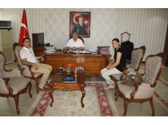 Kaymakam Atmaca’ya Ziyaret