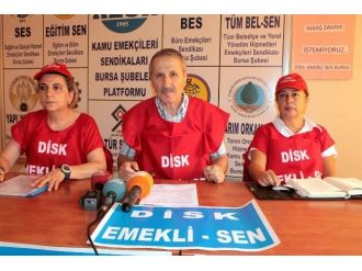 Emekliler Toplu Sözleşmede Haklarının Korunmasını İstedi