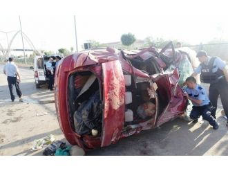 Hemzemin Geçitte Kaza: 7 Yaralı