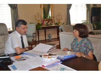 Hayvanları Koruma Derneği Vali Bektaş’ı Ziyaret Etti