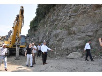 Başkan Uysal Gazetecilerle Çalışma Sahalarını İnceledi