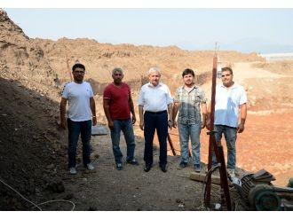 Başkan Çetinkaya’dan Hastane İnşaatına İnceleme