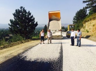 Kırsal Mahallelere Asfalt