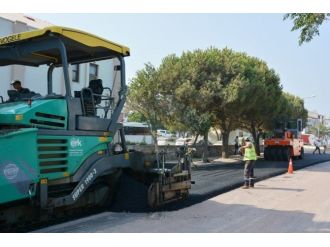 Ayvalık Belediyesi’nden Sıcak Asfaltta 3. Etap Başladı
