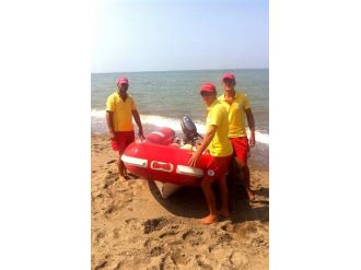 Karacabey Boğazında Cankurtaranlar Hayat Kurtarıyor