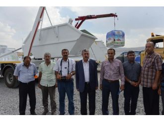 Çöp Konteynırlarına Araç Takviyesi