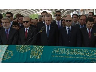 Cenaze Törenine Cumhurbaşkanı Erdoğan Da Katıldı