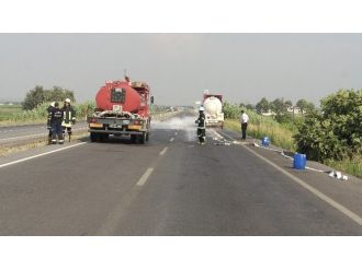 Gaz Kaçıran Lpg Tankeri Paniğe Neden Oldu