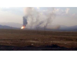Doğalgaz Boru Hattında Patlama