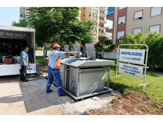 Sedir Mahallesi Konteynerleri Yeraltında