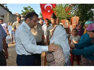 Antalya Valisi Türker’den Şehit Ailesine Başsağlığı Ziyareti