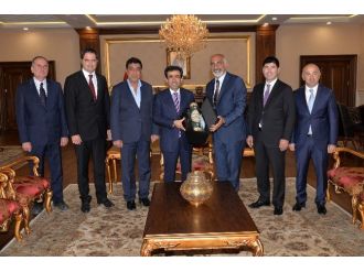 Kömürcüler Organize Sanayi Bölgesinden, Vali’ye Ziyaret