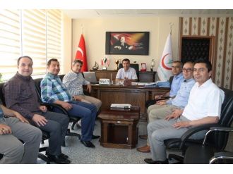 Aydın, Hastaneyi Ziyaret Etti