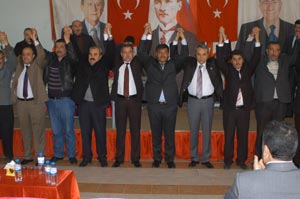 MHP Türkoğlu’nda Orhan Sarı ile devam