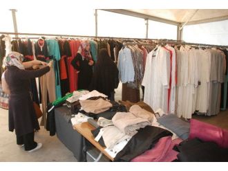 Tokat’ta Kız Kur’an Kursu Yararına Kermes Açıldı