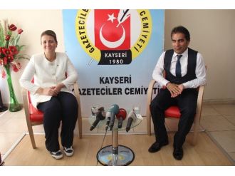 Ak Parti Kayseri Milletvekili Çalış’tan Gazeteciler Cemiyetine Ziyaret