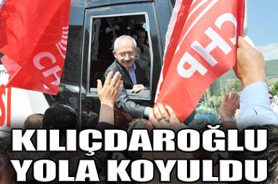 Kılıçdaroğluna coşkulu karşılama 