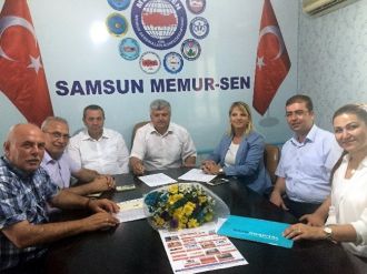 Samsun Memur-sen İle Gatohospıtal Anlaşma İmzaladı