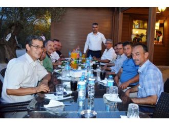 Gömeç’te Kaymakam Yavuza Yemekli Veda