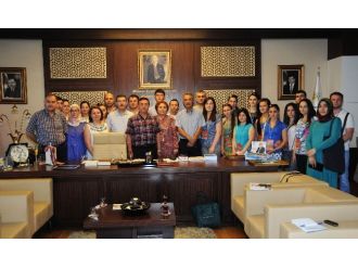 Başkan Çetin, Kabartay Cumhuriyeti’nden Gelen Gençleri Ağırladı