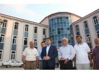 Milletvekili Tunç İmam Hatip Ortaokulu İnşaatını İnceledi