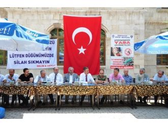 Düğünlerde Silah Sıkılmaması İçin Topyekun Mücadele