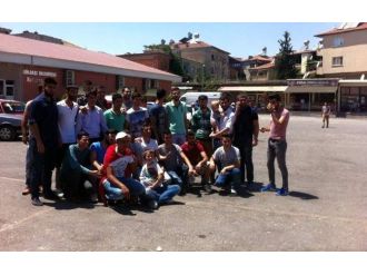 Gölbaşı İlçesinde Asker Adayları Uğurlandı